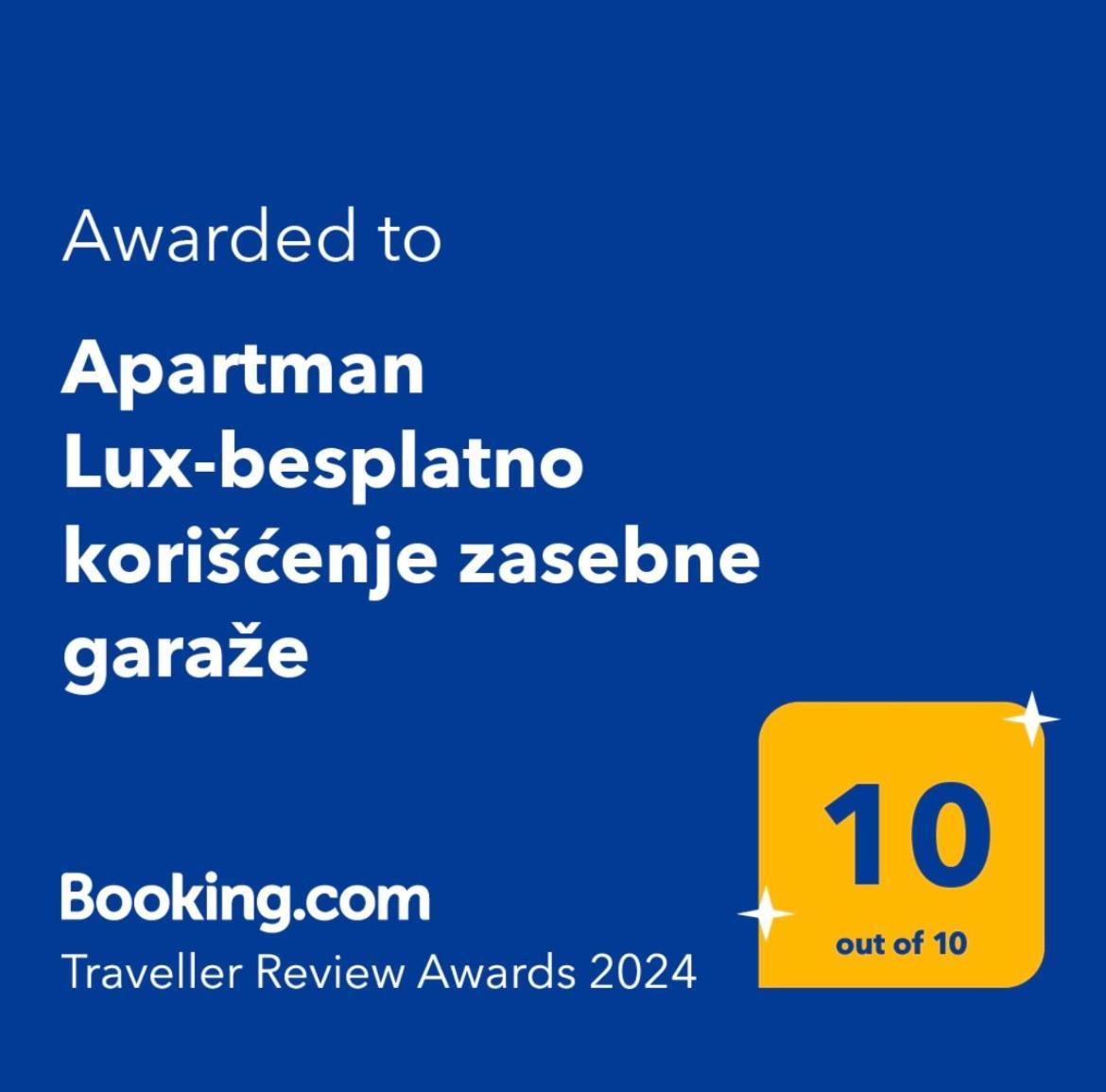 Apartman Lux-Besplatno Koriscenje Zasebne Garaze Sremska Mitrovica Eksteriør billede